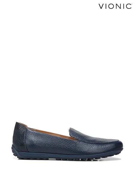 Vionic Elora Army Leather Slip On Shoes (D50019) | €66