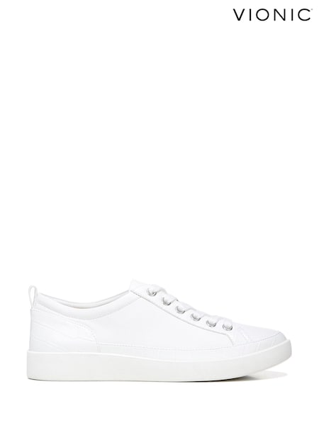 Vionic Winny Nubuck Leather Lace Up Trainers (D50034) | R$ 1,235