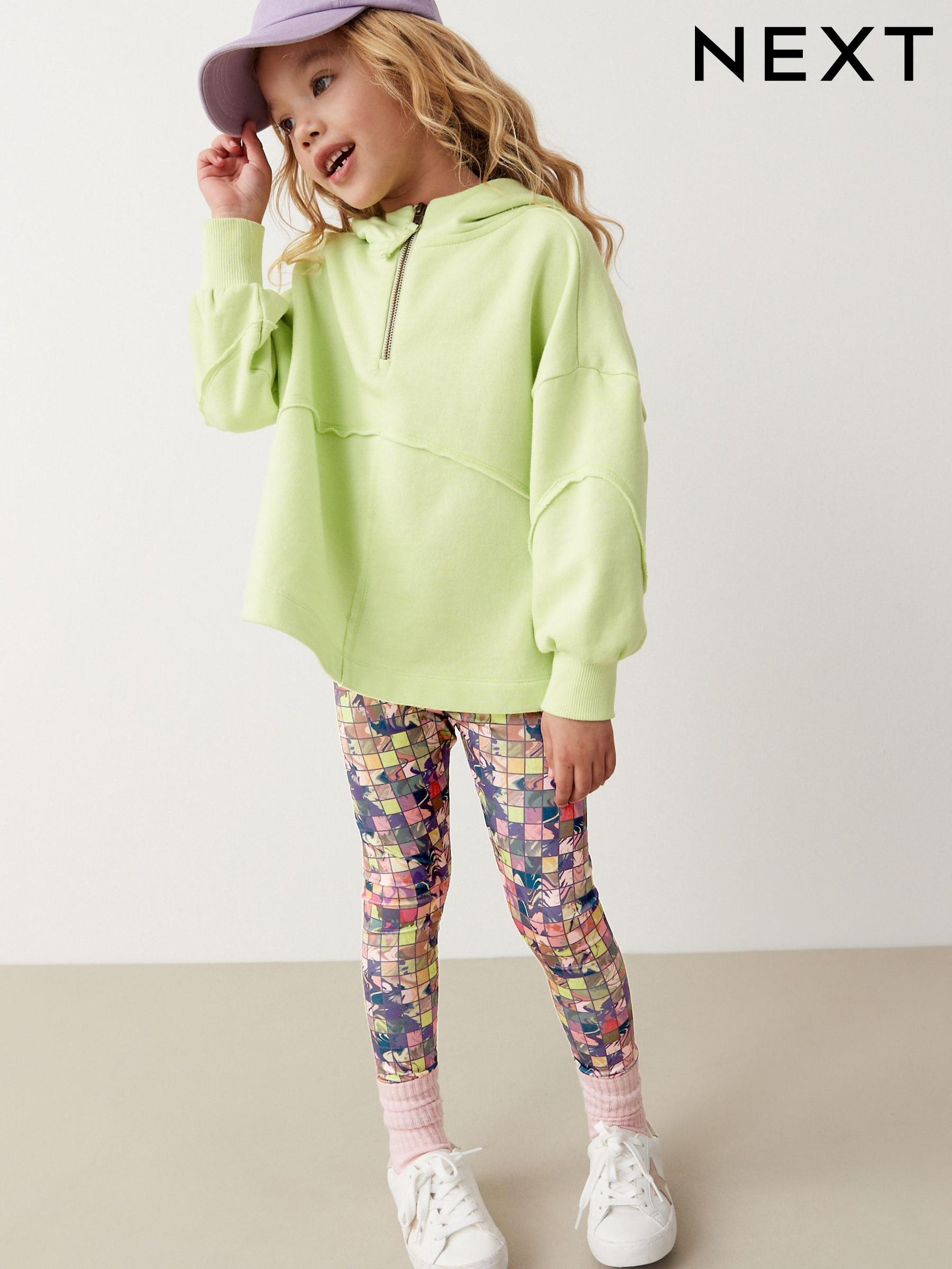 Girls Hoodie Legging Set Green Outfits Next Luxembourg