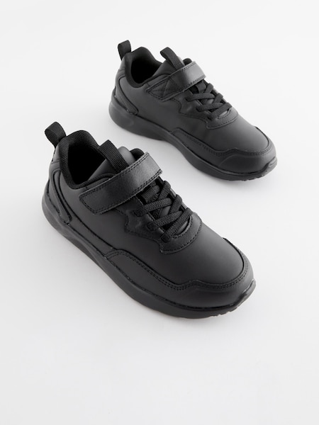 Negru - Single Strap School Trainers (D51188) | 130 LEI - 161 LEI