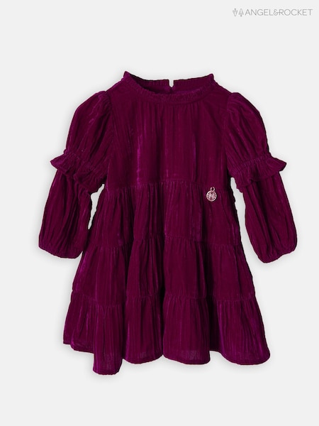 Angel & Rocket Maroon Dress (D51674) | 24 €