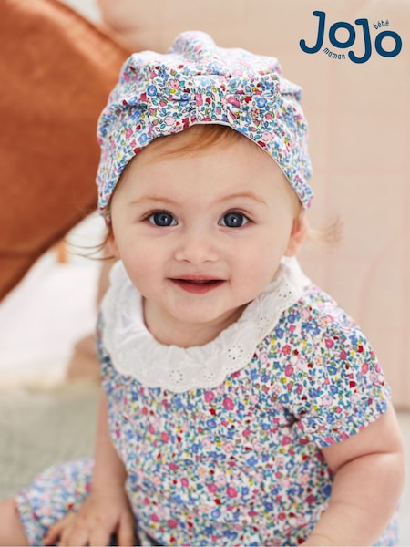 JoJo Maman Bébé Ladybird Floral Print Turban (D51866) | 8 €
