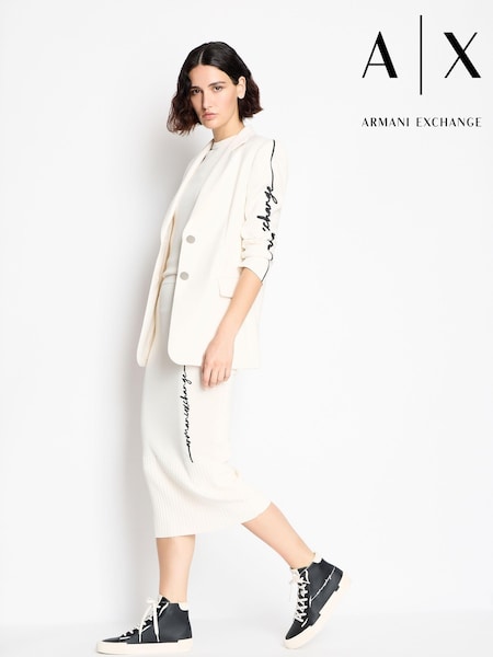 Armani Exchange Cream Knitted Vest (D52078) | €80