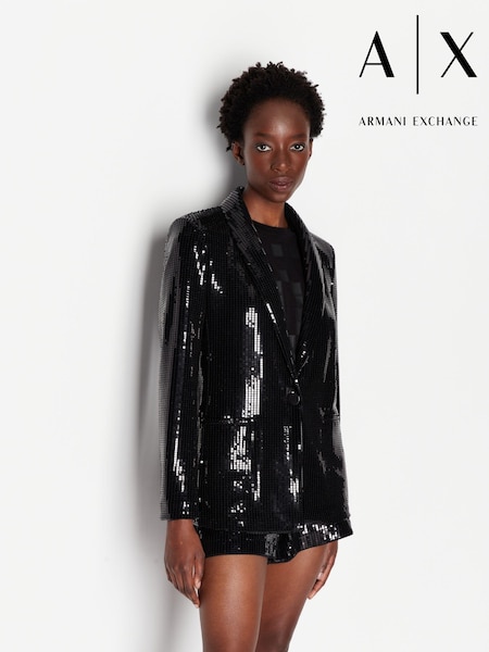 Armani Exchange Sequin Black Blazer (D52089) | €111