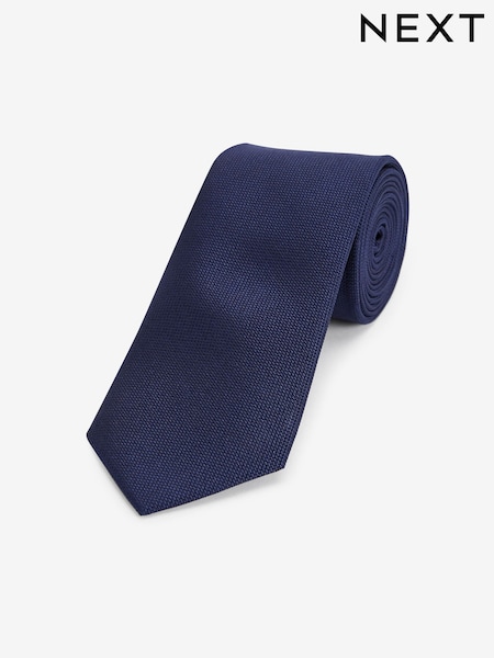 Navy Blue Silk Tie (D52141) | €12.50