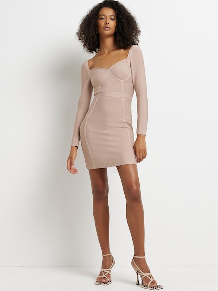 River Island White Square Neck Top (D53284) | €33