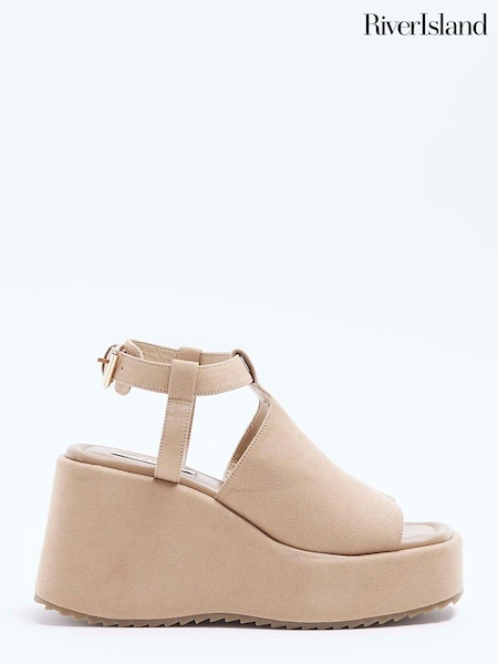 River Island Beige Wedges (D53959) | € 30