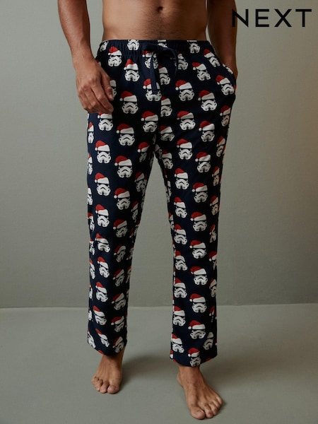 Star Wars Christmas Navy License Motionflex Cosy Pyjamas Bottoms (D54049) | €12