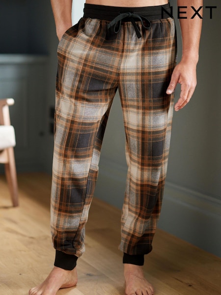 Neutral/Grey Check Thermogen Pyjama Bottoms (D54069) | €10.50