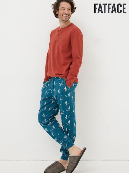 FatFace Blue Yeti Pyjama Joggers (D54380) | €20