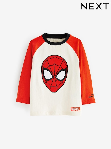 Red/White Spider-Man 100% Cotton T-Shirt (3mths-8yrs) (D54729) | €16 - €18