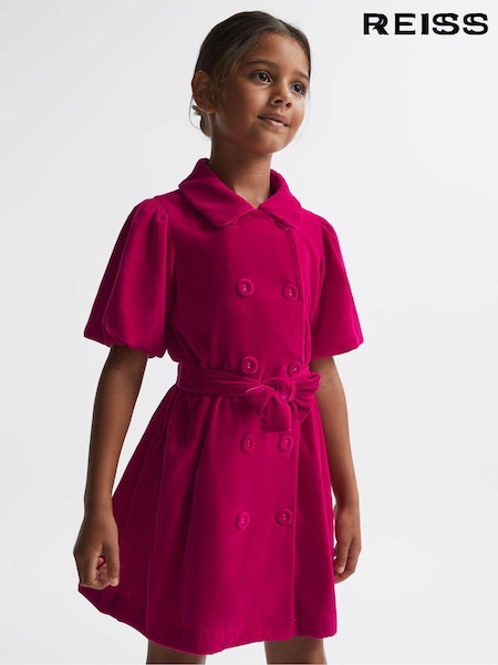 Reiss Nancy Velvet Double Breasted Dress (D55127) | 120 €