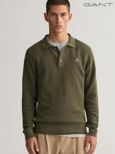 GANT Cotton Pique Polo Jumper (D55505) | €72