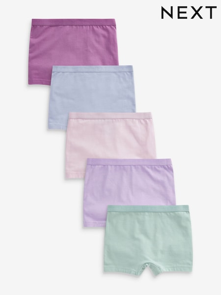 Rosa/morado - Short Briefs 5 Pack (2-16yrs) (D56383) | 17 € - 25 €