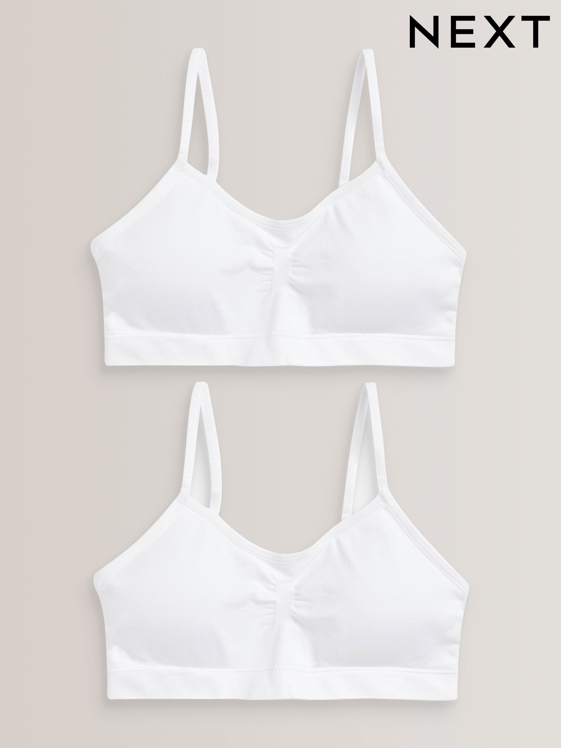 White padded crop top discount