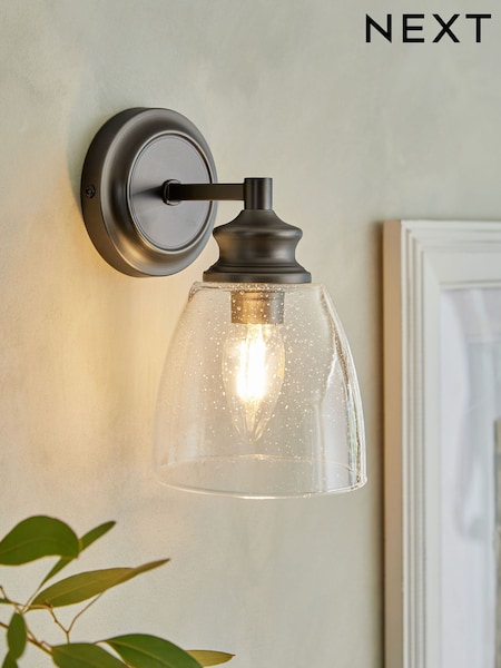 Pewter Grey Brompton Wall Light (D56854) | €46