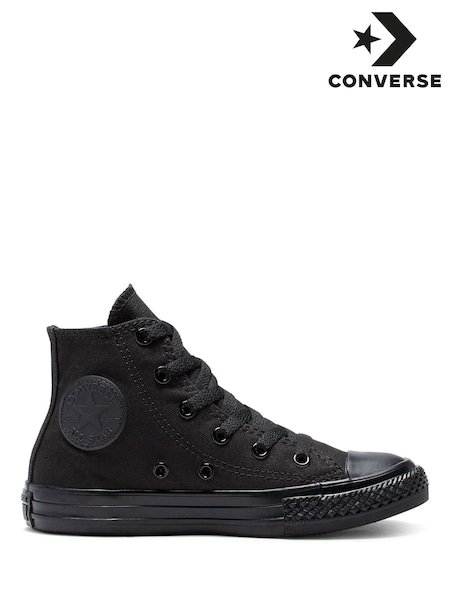 Converse Black High Top Junior Trainers (D56905) | AED222 - AED233
