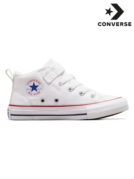 أبيض - Converse Malden Street Junior Trainers (D56968) | ‏22 ر.ع.‏