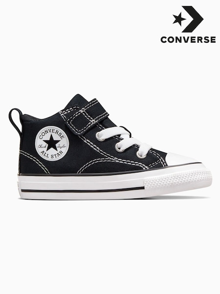 أسود - Converse Malden Street Infant Trainers (D56969) | ‏20 ر.ع.‏