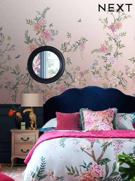 Pink Emporium Floral 3M Mural (D57033) | €218