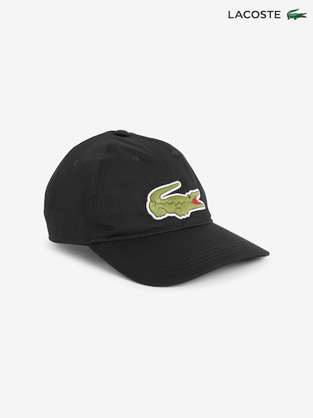 Lacoste Adjustable Cotton Twill Black Cap (D57034) | €36