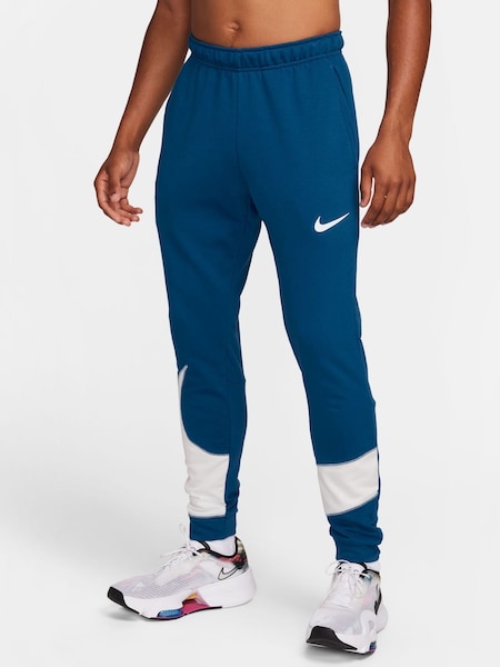 Nike Blue Dri-Fit Tapered Fitness Joggers (D57119) | €41.50