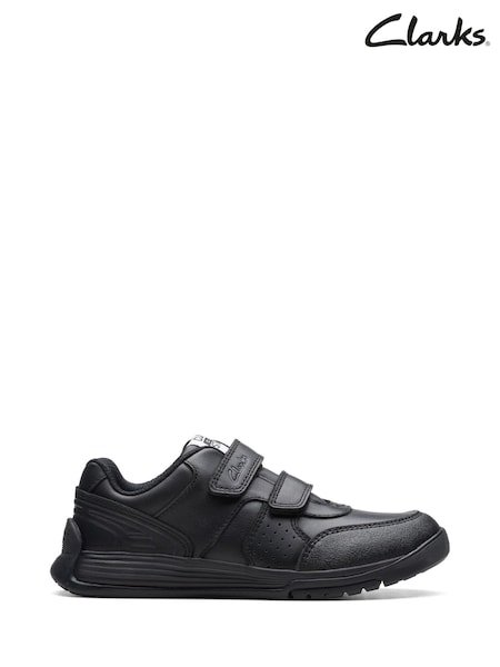 Clarks Black Multi Fit Kids Cica Star Orb Trainers (D57322) | R$ 375 - R$ 415