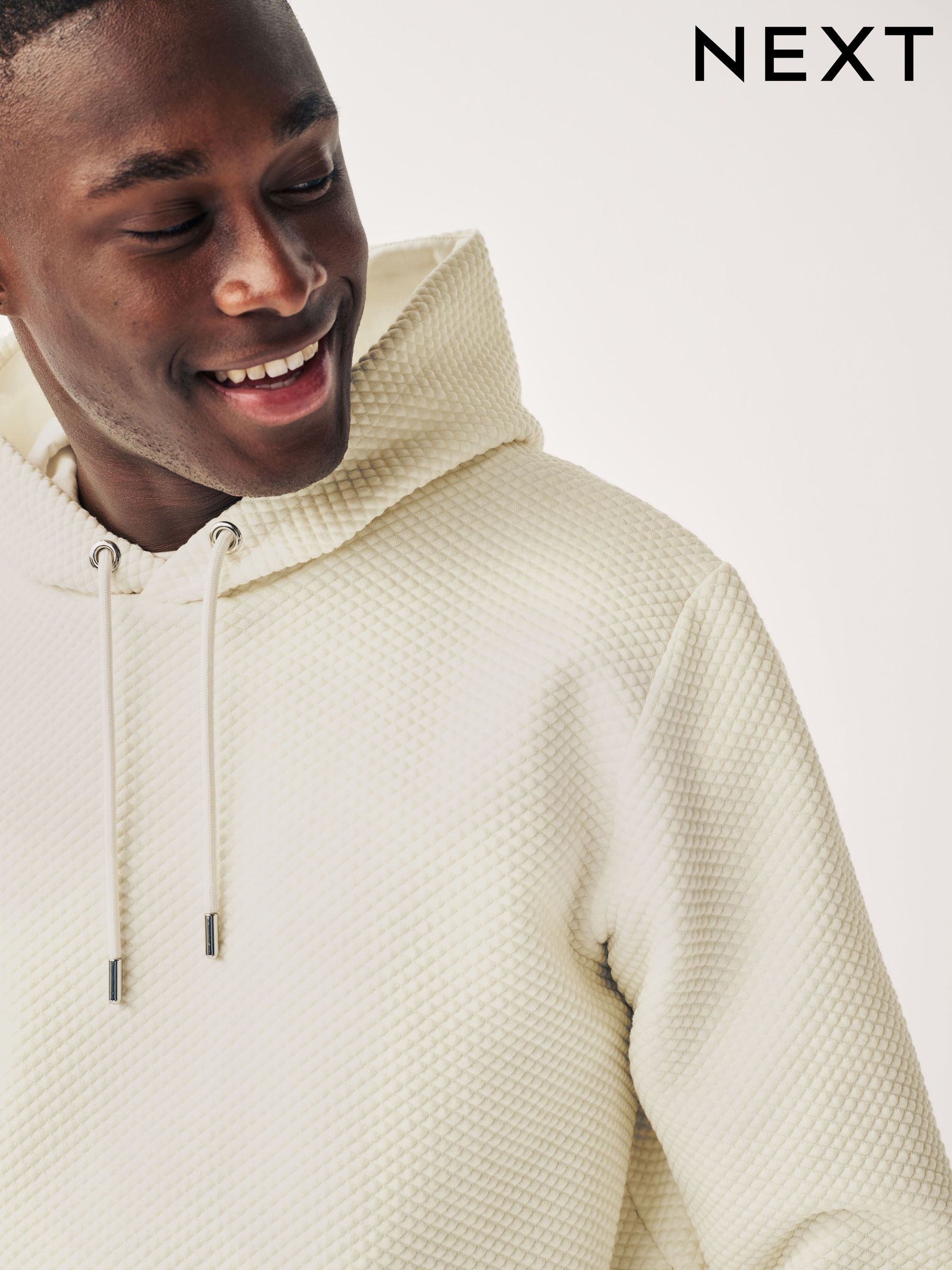 Mens white hoodie sale discount
