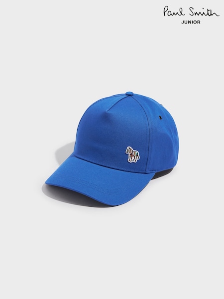 Blau - Paul Smith Junior Boys Zebra Logo Baseball Cap (D57482) | 39 €