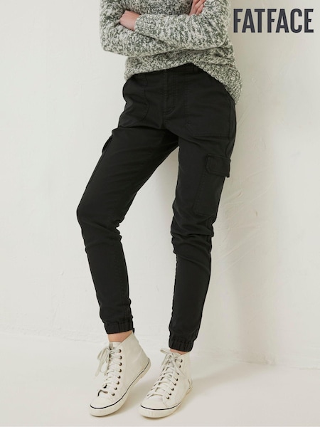 FatFace Hythe Black Cargo Trousers (D57578) | €33