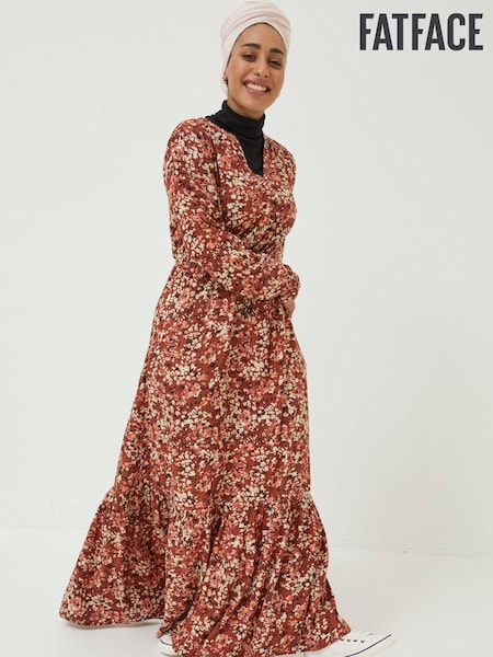 FatFace Blush Floral Joyce Maxi Dress (D57775) | €43