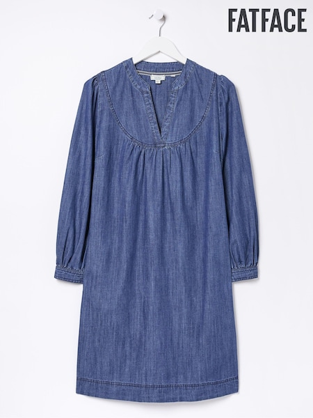 FatFace Blue Jessie Denim Dress (D57776) | €37