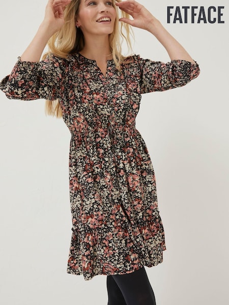 FatFace Porth Blush Floral Dress (D57849) | 43 €