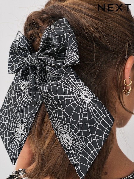 Black - Halloween Hair Bow