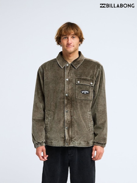 أخضر - Regular Billabong King Cord Jacket