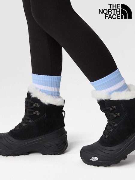 Negru - The North Face Black Shellista V Lace Snow Boots (D59265) | 333 LEI