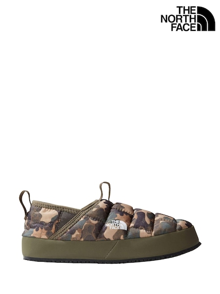 Brązowy - The North Face Kids Thermoball Traction Slippers (D59267) | 172 zł