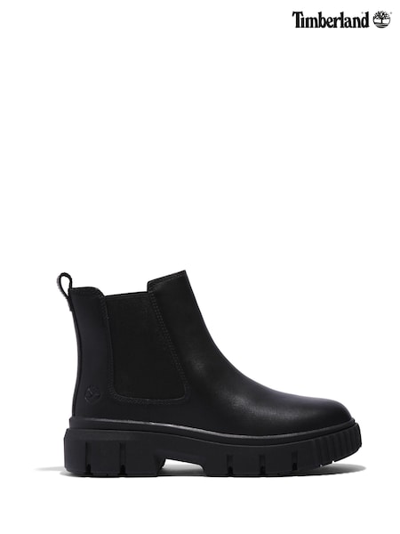Timberland Greyfield Chelsea Black Boots (D59424) | AED364