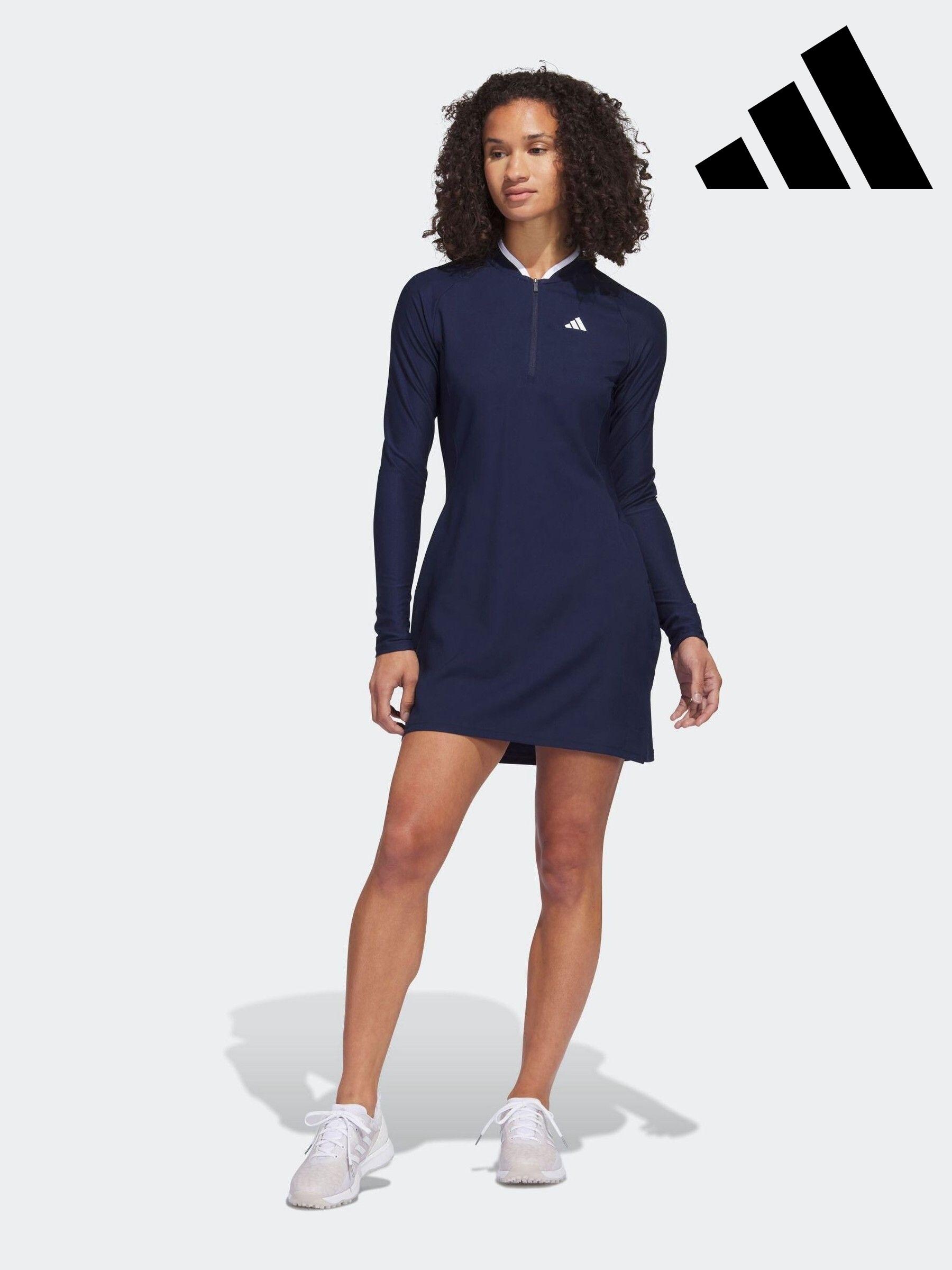 Women s Adidas Golf Blue High Neck Dresses Next Luxembourg