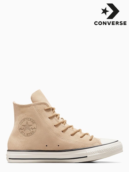 Converse Natural Chuck Taylor Suede Trainers (D59686) | €27