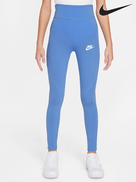 Nike Polar Blue Favourites High Waisted Leggings (D59839) | €17.50