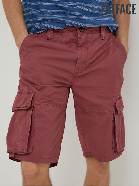 FatFace Pink Bude Lightweight Cargo Shorts (D59871) | €27