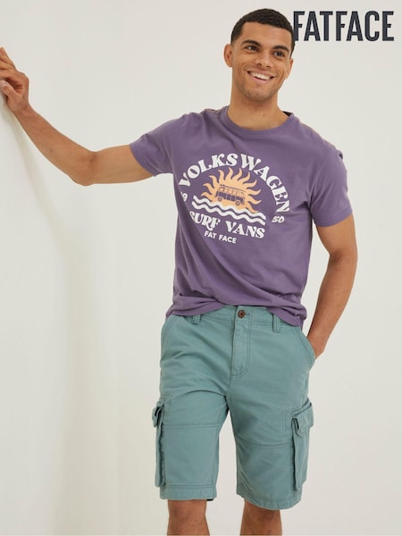 FatFace Green Breakyard Cargo Shorts (D59896) | €30
