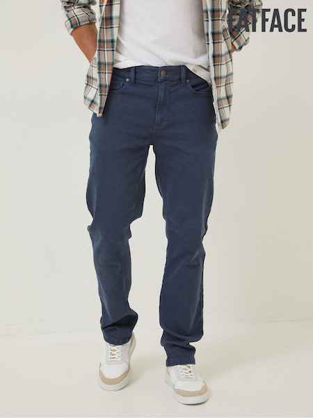 FatFace Blue Slim Salcombe Trousers (D59898) | €30.50