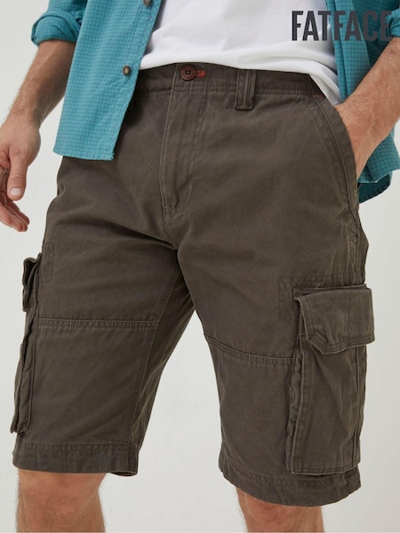 FatFace Brown Breakyard Cargo Shorts (D59905) | €30