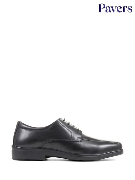 Pavers Gents Lace Black Smart Shoes (D60022) | €73