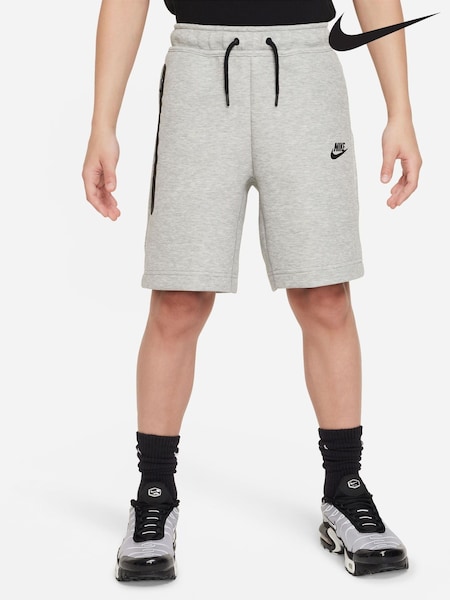 Nike Dark Grey Heather Tech Fleece Shorts (D60162) | €66