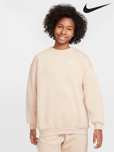 Sanddrift - Nike Oversized Club Fleece Sweatshirt (D60257) | €55