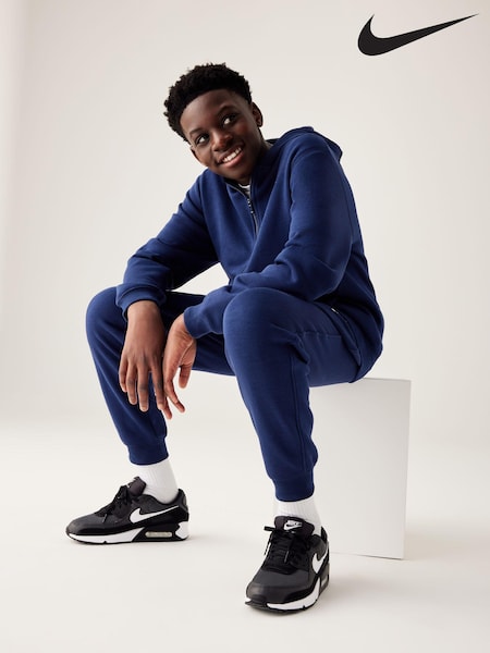 דגם Midnight בכחול כהה  - Nike Club Fleece Tracksuit (D60268) | ‏327‏₪