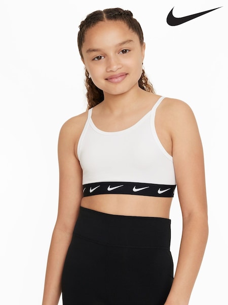 Blanco - Nike DriFIT One Sports Bra (D60318) | 28 €